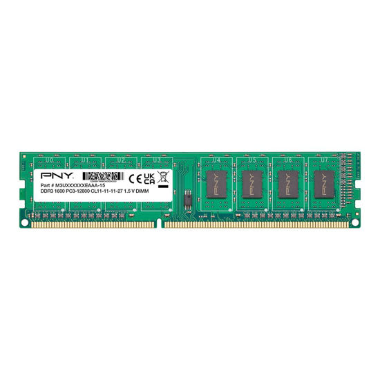 Picture of PNY Performance 8GB DDR3 1600MHz (PC3-12800) CL11 1.5V Desktop Memory - MD8GSD31600NHS