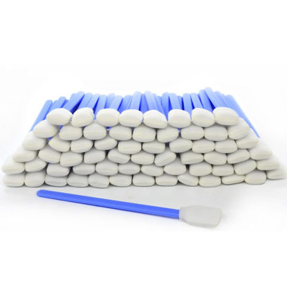 Picture of Wellgler's Foam Cleaning Swabs，for Electronics, Lab, Dust-Free Cleaning Sponge Tip Swabs for Printer Heads, Scanners, Camera Lenses, Chip Hard Disk Industries, Optical Equipment(100pcs)