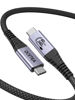 Picture of Ocetea 240W USB 4 Cable 40Gbps for Thunderbolt 4 Cable [USB-IF Certified] Support 8K Video, PD 3.1 Fast Charging for Mac Pro/Studio/Mini, iMac, eGPU, Docking Station, Hub, SSD, 4.92ft