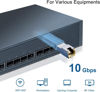 Picture of SFP+ to RJ45 Module, 10Gbase-T SFP+ Mini Gbic Transceiver Compatible with Cisco SFP-10G-T-S, Meraki, Ubiquiti UniFi UF-RJ45-10G, Fortinet, TP-Link TL-SM5310-T and More