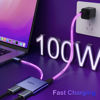 Picture of KOZYC USB C to Dual HDMI Adapter 4K@30Hz, USB C Hub Multiport Adapter with 2xHDMI, USB 3.0, 100W PD, Support USB C to HDMI Splitter Extended Display (MST Only Support Windows), Dark Purple