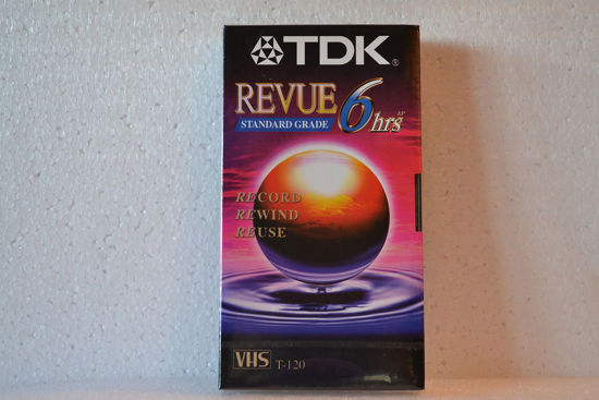 Picture of Tdk Video Tape T120 2 - 4 - 6 Hr. Peggable