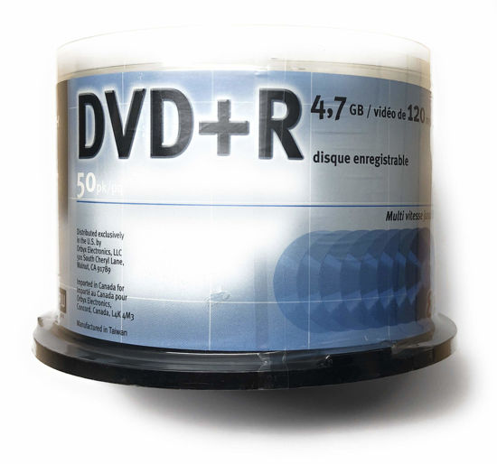 Picture of NEXXTECH DVD+R 8x 50pk Spindle