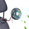 Picture of Car Fan, USB Car Seat Fans 3 Speeds Strong Wind Car Cooling Fan for Car Headrest and Rear Seat 5V Powerful Quiet Ventilation Fan with Adjustable Clip Electric Car Fans for Vehicles RV SUV Truck