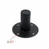 Picture of T Tulead Speaker Mount Stand Top Bracket 4.21"×3.15" Speaker Cabinet Pole Mount Speaker Stand Mounts Pack of 2