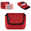 Picture of Soft Neoprene Camera Case for Leica SOFORT 2 Instant Camera, SOFORT 2 Case with Quick Access Opening, Shockproof Camera Travel Pouch Sleeve Storage Protector for Leica SOFORT 2 Instant Camera - RED