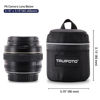 Picture of XAMOREST Camera Lens Case Lens Bag Compatible with Canon EF 24mm f 2.8/EF 50mm F 1.8¢ò, Nikon 35mm f1.8G/50mm f 1.8D/50mm f 1.4 and other Camera Lens Below 3.15" x 3.15"(D x L)