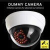 Picture of MaximalPower Fake CCTV Security Dummy Dome Camera with Red LED Light for Home, Shop, Business, etc. (4 Pack & 8PC AA Battery)