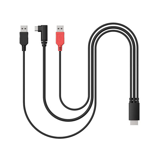 Picture of Spaseeba 3 in 1 Cable for graphic tablet Pen display Artist 10(2nd Gen), Artist 12 (2nd Gen), Artist 13 (2nd Gen), Artist 16 (2nd Gen), Artist Pro 16, for Graphics Drawing Tablet Monitor Display