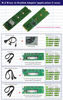 Picture of Micro SATA Cables|M.2 M-Key to Oculink Adapter