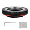 Picture of PHOLSY Lens Mount Adapter L39 to EF-M Compatible with Leica M39 (L39 LTM 39mm) Lens to Canon EF-M (EOS M) Mount Camera Body EOS M, M2, M3, M5, M6, M10, M50, M100, M200, M50 II, M6 II, L39 to EOSM