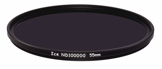 Picture of ICE 55mm ND100000 Optical Glass Filter Neutral Density 16.5 Stop ND 100000 55