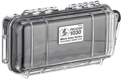 Picture of Pelican 1030 Micro Case (Black/Clear)