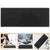 Picture of Magnetic Screw Mat Soldering Mat Magnetic Repair Mat Memory Positioning Maintenance Mat for Electronics Phone Repairing 6.49x2.55 Inch (Black)