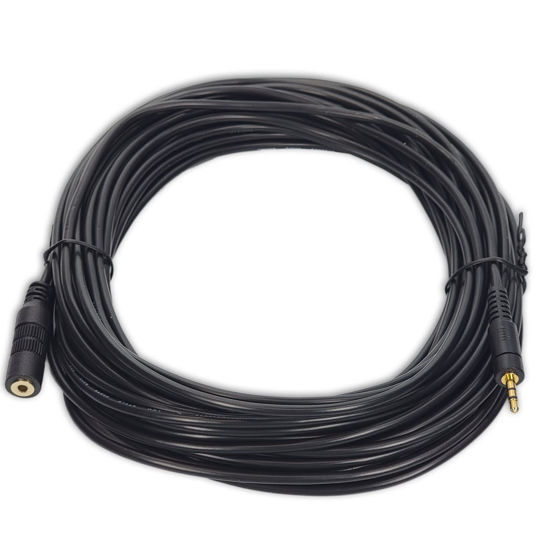 Picture of NetSellsIt 35' Remote Extension Cable for LANC, DVX and Control-L Cameras and Camcorders from Canon, Sony, JVC, Panasonic