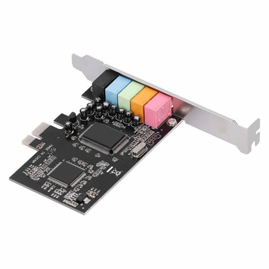 Picture of PCI E 5.1Stereo Audio Card ,Full duplex 5.1 channel PCI Express Sound Card ,for Win 7 Desktop Computer