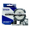 Picture of Epson LABELWORKS 203YLBWPX Tape Cartridge - Black on White Shrink Tube Industrial Label Maker Tape - AWG 16-22, 1/8" (3MM) Wide, 8 ft (98")