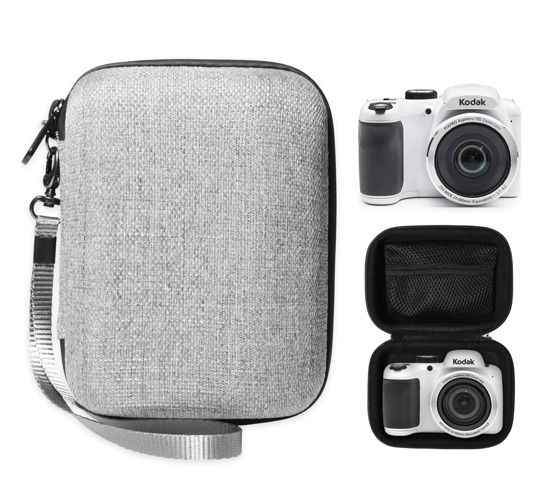 Picture of Alltravel Camera Case compatible with Kodak PIXPRO Astro Zoom AZ252-RD, AZ401-WH PIXPRO, AZ421 Minolta 20 Mega Pixels, WIKICO 4K Vlogging Camera