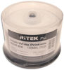 Picture of Ritek Pro 25GB 6X White Inkjet HUB Printable BLU-RAY BD-R's 50-Pak in Cakebox