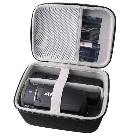 Picture of JINMEI Hard EVA Carrying Case Compatible with kimire/SEREE/kicteck Video Camera Full HD 1080P Camcorder and More Panasonic/SONY/Canon Camcorder Accessories package case。 (big)