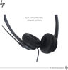 Picture of HP 3.5mm Stereo Wired Business Headset, Customer Service Headset with Microphone for Laptop/Desktop/PC/MAC