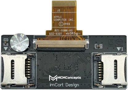 Picture of MCMConcepts Dual Micro SD Adapter for iPod Classic/Video 5th 6th 7th for iFlash Reader