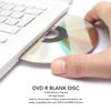 Picture of Mini Recordable Blank DVD R Discs Disk, 4.7GB 16X High Speed Blank DVDs for Burning Video，DVD Discs Blank, Recordable DVDs for Music Video Photos(10 PCS)