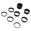 Picture of 8 Pieces M48X0.75 Length Extender M48 Male and Female Thread M48 Length Extension Tube,3/5/7/10/12/15/20/30mm Focus Extending Tube Kit Photo Adapters