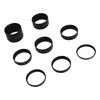 Picture of 8 Pieces M48X0.75 Length Extender M48 Male and Female Thread M48 Length Extension Tube,3/5/7/10/12/15/20/30mm Focus Extending Tube Kit Photo Adapters