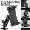 Picture of JUBOR Car Tablet Holder, Heavy Duty Drill Base Tablet Mount for Truck, Car, Dashboard, iPad Mount Truck Compatible with All 4.7" - 13.5" iPad Pro/Mini/Air Kindle Fire Tablets and Phone.