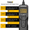 Picture of Camera Wired Intervalometer Remote Control, Cameras Timer Shutter Release Compatible with Canon EOS R5, 6D Mark II, 7D Mark II; Replaces RS-80N3 Shutter Release Cords