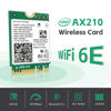 Picture of LANYAO WiFi 6E AX210 NGW Wireless Card M.2 2230/NGFF WiFi 6E Laptop Module with Bluetooth 5.3, 5400Mbps Tri-Band AX210 WiFi Chip Adapter, Ultra-Low Latency, Supports Windows 11/10 (64bit only)