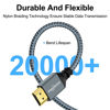 Picture of Twozoh HDMI to VGA Cable 5FT. Aluminum Alloy Shell Nylon Braided & Gold-Plated Support 1080P/60HZ