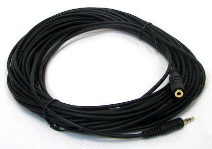 Picture of NSI 35' Remote Extension Cable for LANC, DVX and Control-L Cameras and Camcorders from Canon, Sony, JVC, Panasonic