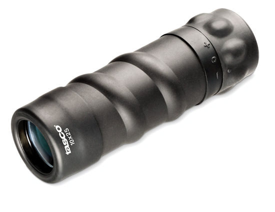 Picture of Tasco Essentials 10x25 Compact Roof Prism Monocular (Black)