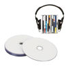 Picture of DVD R Blank Disc, Sturdy PC Blank DVD R Recordable 4.7GB Capacity Widely Compatible 16X High Speed for Office (10PCS)