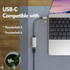 Picture of USB C to 2.5G Ethernet Adapter, USB Type C to Gigabit LAN Network Adapter Compatible with Thunderbolt 3 4, for Mac, MacBook Air, MacBook Pro, Laptop, Computer