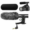 Picture of tikysky Camera Microphone, M-1 Video Microphone for DSLR Interview Shotgun Mic for Canon Nikon Sony Fuji Videomic with Windscreen 3.5mm Jack