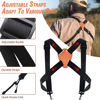 Picture of NEW VIEW Binocular Harness Strap for All Binoculars, Hunting Binocular Strap with 2 Loop Connectors, Fits for Carrying Binocular, Cameras, Rangefinders and More