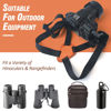 Picture of NEW VIEW Binocular Harness Strap for All Binoculars, Hunting Binocular Strap with 2 Loop Connectors, Fits for Carrying Binocular, Cameras, Rangefinders and More