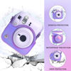 Picture of WOGOZAN Protective Case for Fujifilm Instax Mini 12 Instant Camera - with Light-Sensitive Holes, Lower Right Lens Fit, Specially Designed for Mini 12 Camera (Shiny Purple)