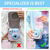 Picture of wogozan Protective Case for Fujifilm Instax Mini 12 Instant Camera - With Light-sensitive Holes, Lower Right Lens Fit, Specially Designed for Mini 12 Camera (Dreamy Clouds)