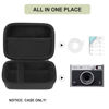 Picture of Supmay Hard Carrying Case for Fujifilm Instax Mini EVO Instant Camera, Instax Mini Printer Travel Storage Case with Mesh Pocket Can Store USB Cables, Film or Other Small Accessories, Black