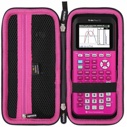 Picture of Aproca Hard Storage Protective Case, for Texas Instruments TI-84 Plus CE/TI-84 Plus/TI-83 Plus/TI-89 Titanium/TI-85 / TI-86 Color Graphing Calculator