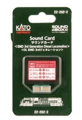 Picture of SOUNDBOX SOUND CARD -- 3RD GENERATION EMD DIESEL SOUND FILES - CARD FITS SOUNDBOX #381-221011