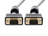 Picture of Monoprice 6ft SVGA Super VGA M/M Monitor Cable w/ ferrites (Gold Plated)