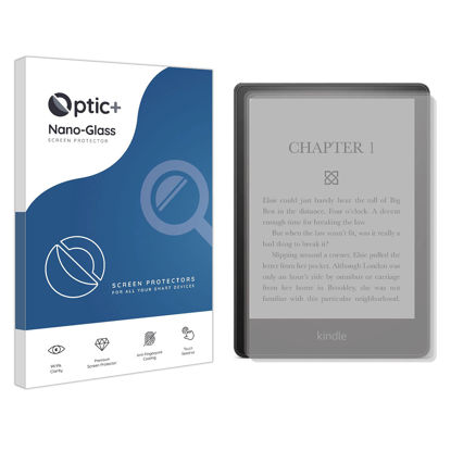 Picture of Optic+ Nano Glass Screen Protector for Amazon Kindle Paperwhite Signature Edition (2021) 3pk