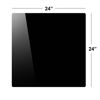 Picture of 24" x 24" Black Acrylic Surface for Photography, Reflective Double Sided Display Board for Product Photography, Studio Tabletop Photography