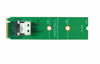 Picture of Micro SATA Cables|M.2 M-Key to Slimline SAS SFF-8654 Adapter