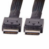 Picture of CY Cable OcuLink PCIe PCI-Express SFF-8611 4i to OcuLink SFF-8611 SSD Data Active Cable 50cm